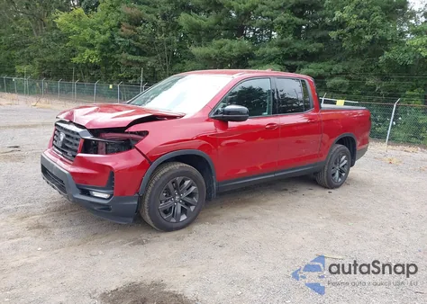 2021 Honda Ridgeline Awd Sport from USA, damaged, VIN 5FPYK3F17MB011235